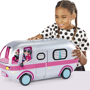 ماشین 4 در 1 LOL Surprise سری OMG مدل Glamper Fashion Camper